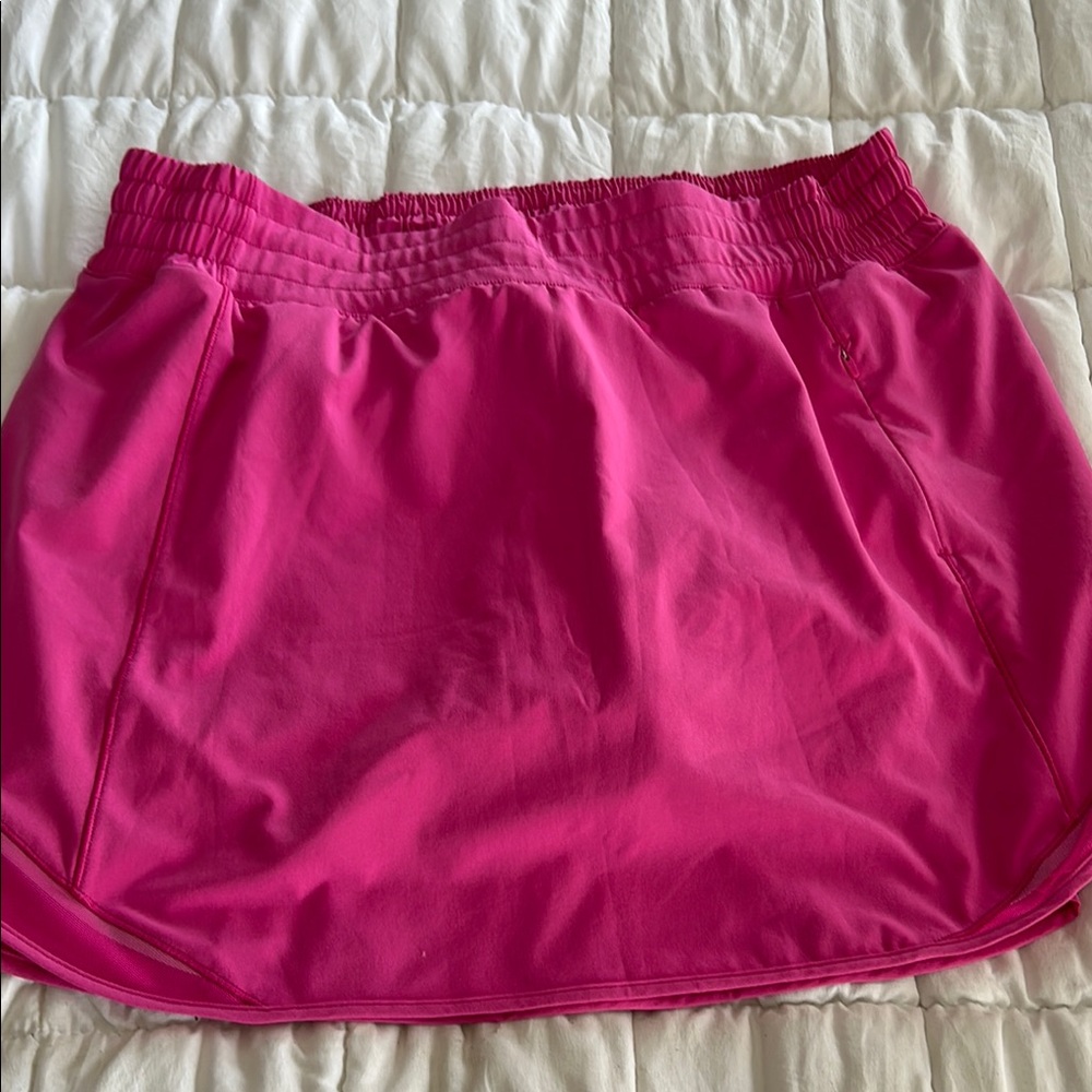 Lululemon Hotty Hot Pink Athletic Skirt